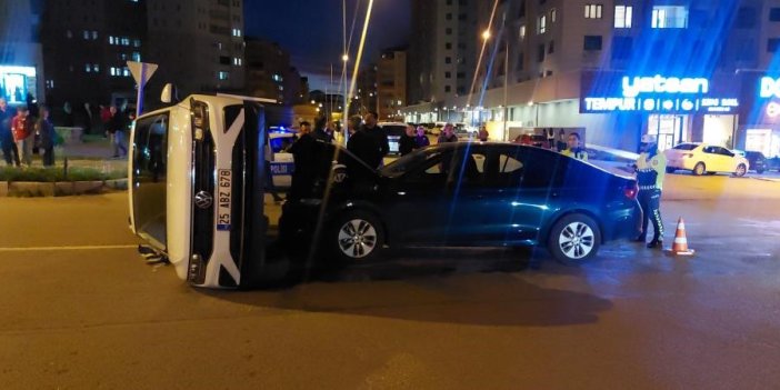 Erzurum’da kent merkezinde bir ayda 174 trafik kazası yaşandı