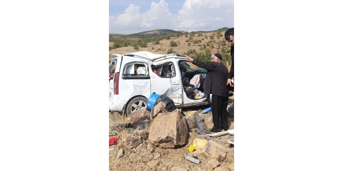 Bingöl’de trafik kazası: 2 kişi yaralandı