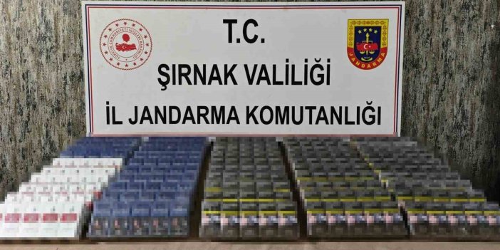 Şırnak’ta 6 milyon 200 bin TL’lik kaçak ürün ele geçirildi