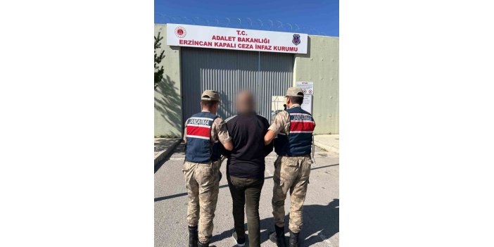 Erzincan’da 12 yıl 6 ay kesinleşmiş hapis cezası bulunan şahıs operasyonla yakalandı