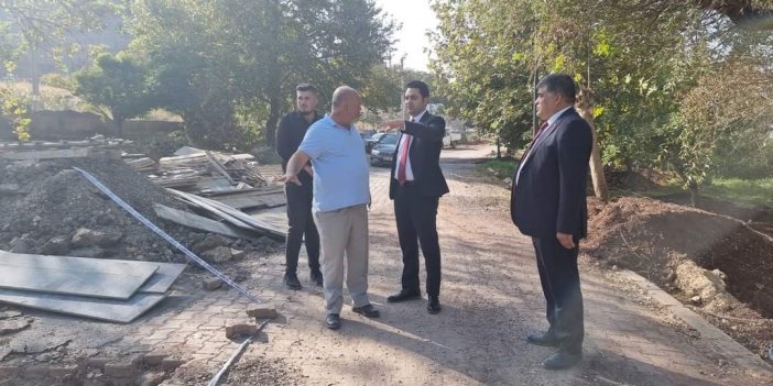 Kaymakam Seyhan, doğa parkında inceleme yaptı