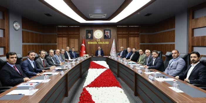 Bingöl’de İl İstihdam ve Mesleki Eğitim Kurulu Toplantısı yapıldı