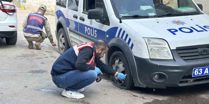 Siverek’te olaya müdahaleye etmeye giden polise ateş açıldı