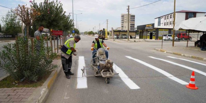 Adıyaman'da okul önlerinde trafik güvenliği çalışmaları yapıldı