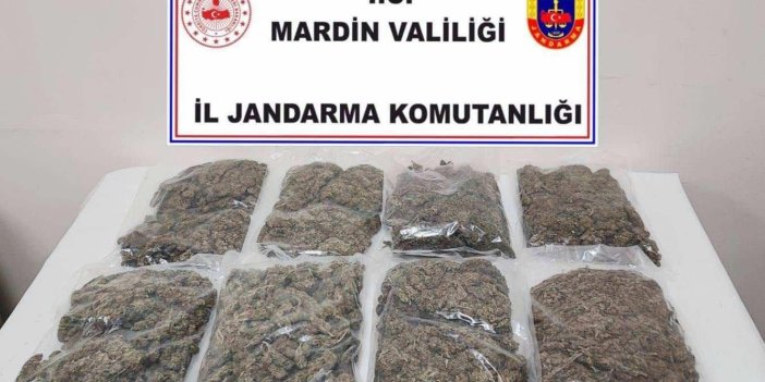 Mardin’de durdurulan araçta uyuşturucu madde yakalandı