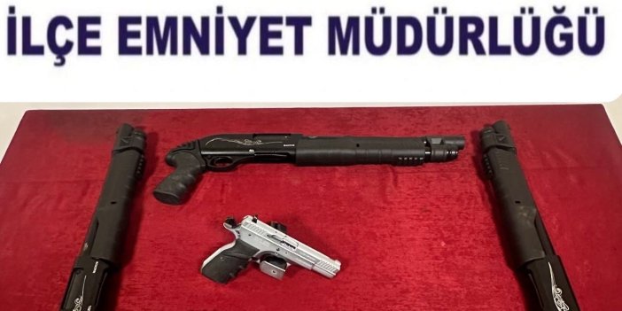 Antep’te ruhsatsız silah operasyonu: 6 gözaltı