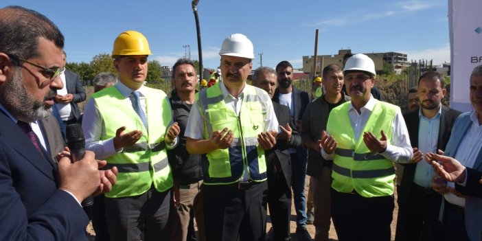 Batman’da sağlık merkezi temeli atma töreni düzenlendi