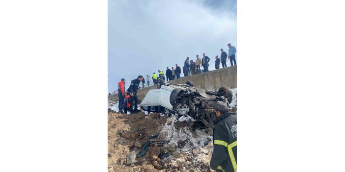 Bitlis'te trafik kazası: 1 ölü, 1 yaralı