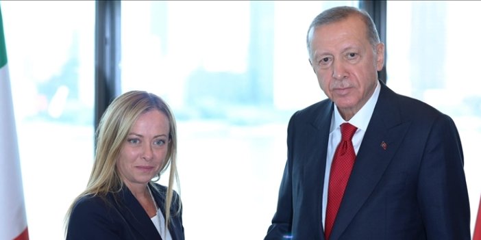 Cumhurbaşkanı Erdoğan, İtalya Başbakanı Meloni ile telefon görüşmesi gerçekleştirdi