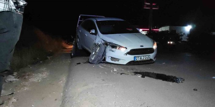 Urfa’da motosikletli polis ekibi ile otomobil çarpıştı: 2 polis yaralandı