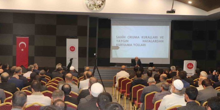 Elazığ’da müftülük personeline seminer verildi