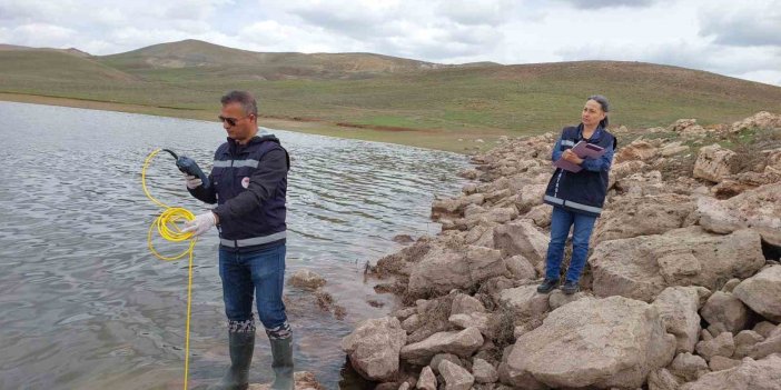 Van’da bazı göllerin su kalitesi analiz edildi