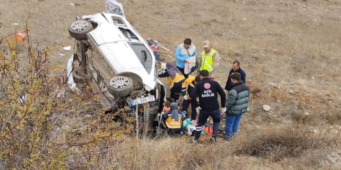 Refahiye’de trafik kazası: 4 kişi yaralandı