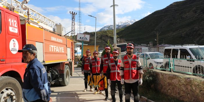 Şemdinli Devlet Hastanesi’nde afet tatbikatı yapıldı