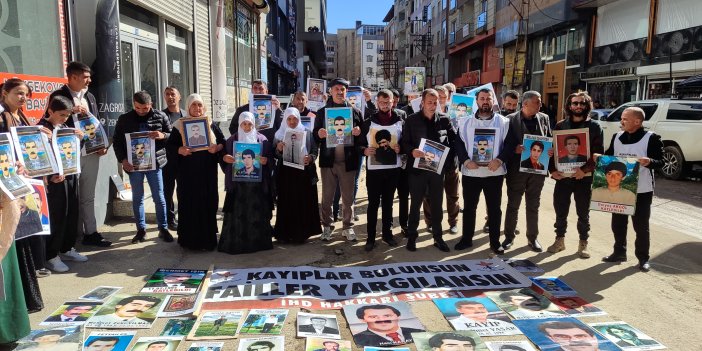 İHD Hakkari ve kayıp yakınları gözaltında kaybedilen 3 kişi için adalet istedi