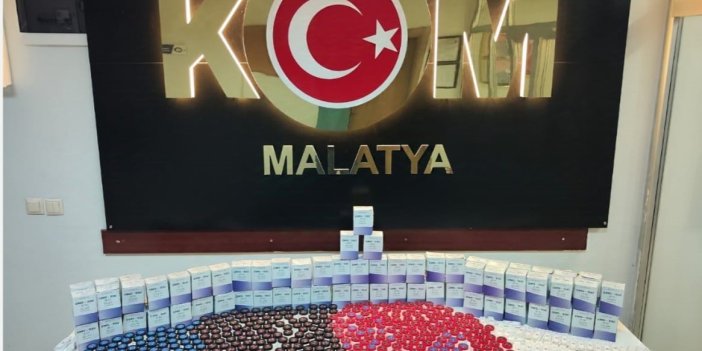 Malatya’da 2 bin 46 adet cinsel içerikli sahte ürün yakalandı