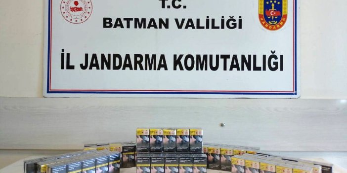 Batman’da kaçak sigara operasyonu düzenlendi