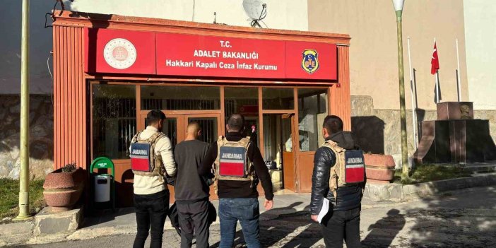 Hakkari’de 23 yıl cezası bulunan 1 kişi tutuklandı