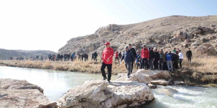 Ağrı’da Diyadin Kanyonu Yürüyüşü gerçekleştirildi