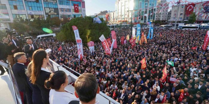 Tutuklanan Özer için düzenlenen mitingde erken seçim çağrısı yapıldı