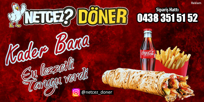 Netcez Döner - Lezzeti elinde taşı