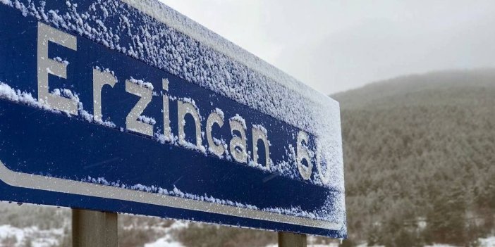 Erzincan’a soğuk hava uyarısı yapıldı