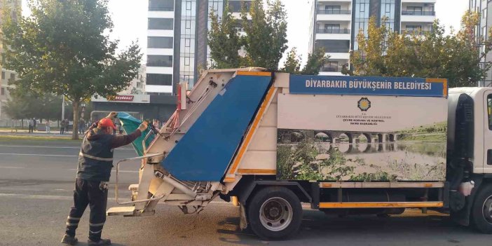 Diyarbakır’da çöp toplama saatleri değiştirildi