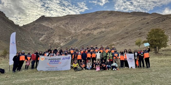 Hakkari’de AFAD Gönüllüleri buluşma etkinliği