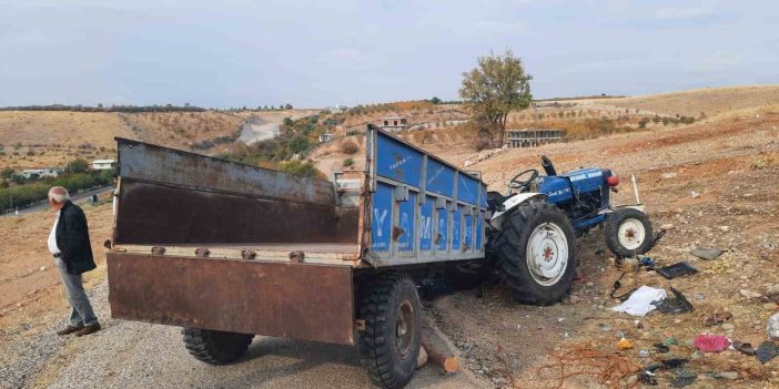 Adıyaman’da traktör devrildi: 6 yaralı