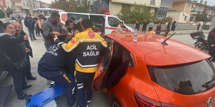 Erzincan’da trafik kazası: 1 kişi yaralandı