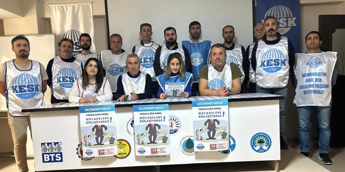 KESK Hakkari Şubesi'nden Ankara'da 'Geçinemiyoruz' mitingine davet