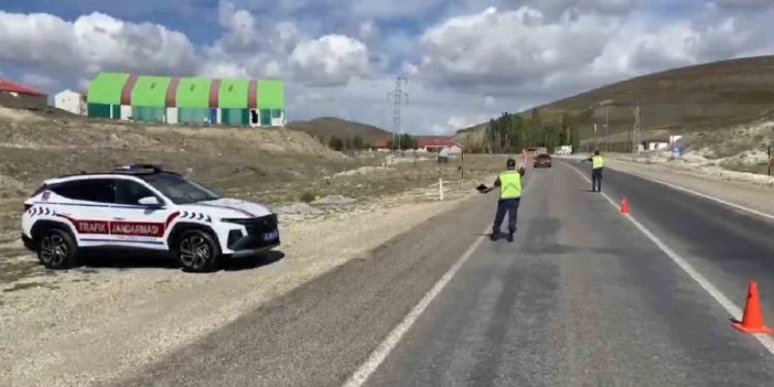 Erzurum’da 35 bin 180 araç kontrol edildi