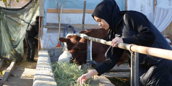 Gıda mühendisi 2 çocuk annesi genç yaşta besici oldu