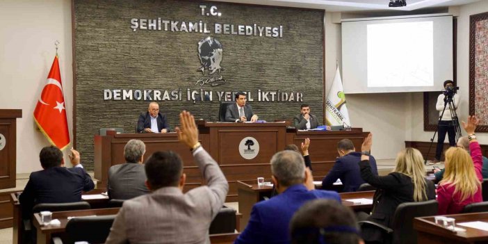 Şehitkamil meclis toplantısı gerçekleştirildi