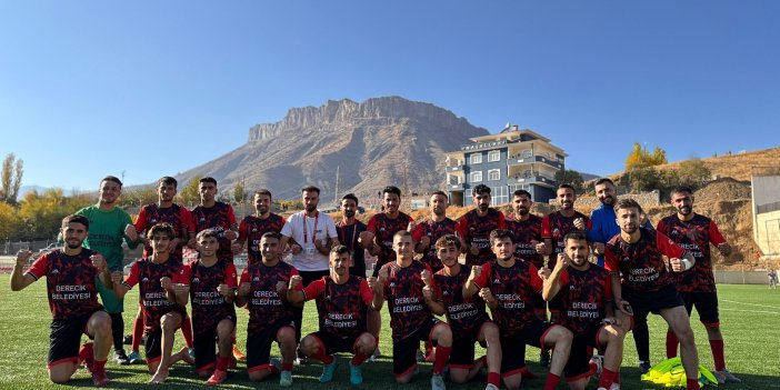 Derecik Belediyespor, Durankaya Belediyespor’u 4-2 yendi