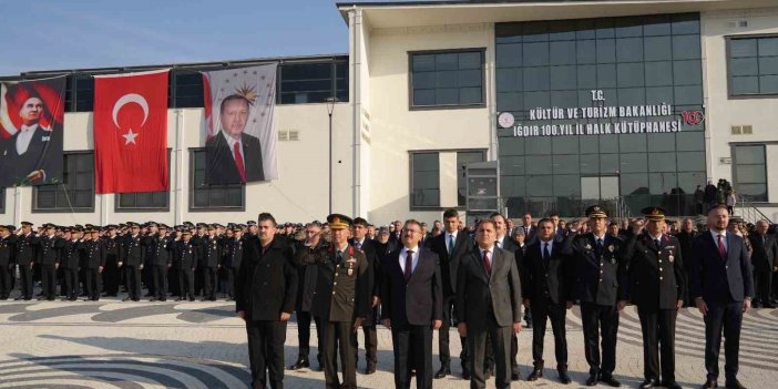 Iğdır’da 10 Kasım Atatürk’ü anma töreni gerçekleştirildi