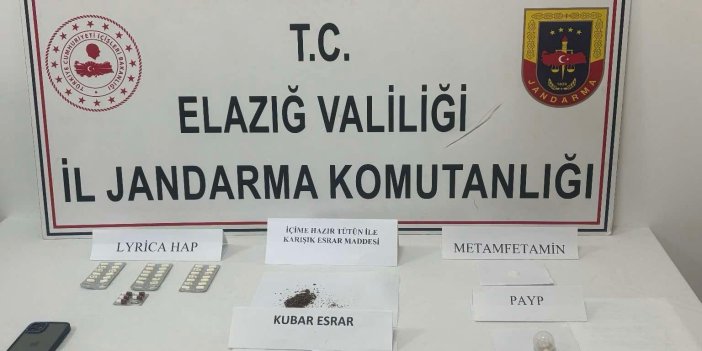 Elazığ’da uyuşturucu operasyonunda 1 kişi gözaltına alındı