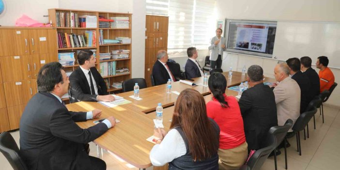 Çemişgezek’te eğitim ve öğretim değerlendirme çalışmaları gerçekleştirildi