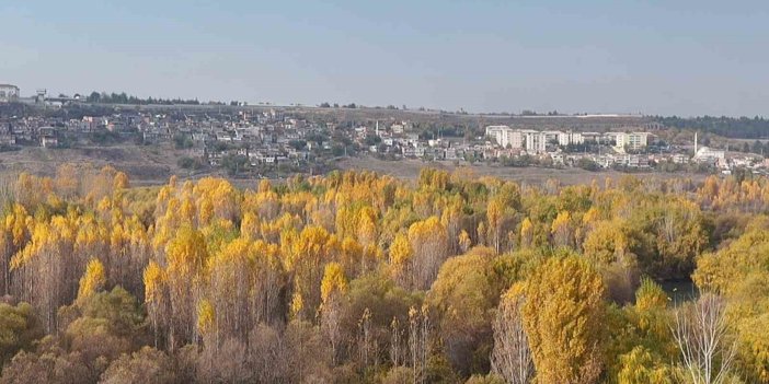 8 bin yıllık Hevsel Bahçeleri’nde renk cümbüşü dronla görüntülendi