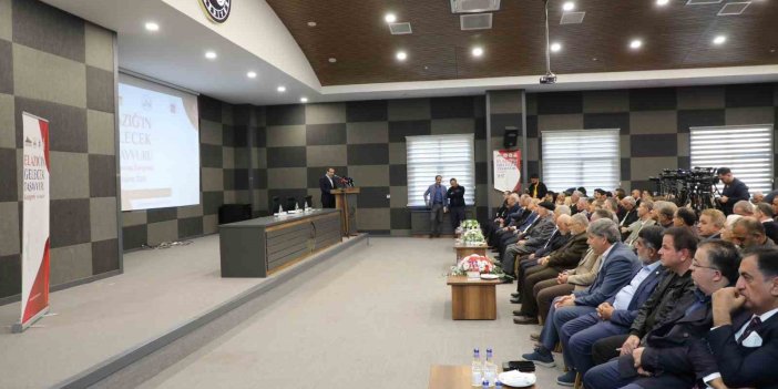 “Elazığ’ın Gelecek Tasavvuru Uluslararası Kongresi”nin sonuç bildirgesi duyuruldu