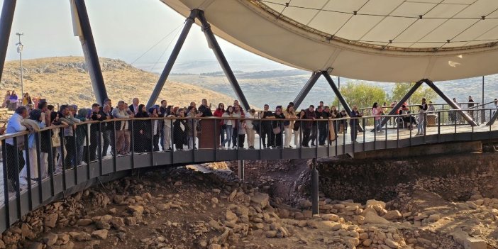 Göbeklitepe'yi ara tatilde günlük 10 bin kişi ziyaret etti