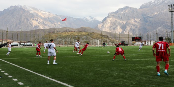 Hakkari Zapspor, Şırnak Petrolspor ile 2-2 berabere kaldı