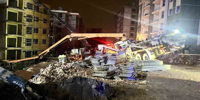 Adıyaman’da beton döküm aracı devrildi: 1 kişi öldü