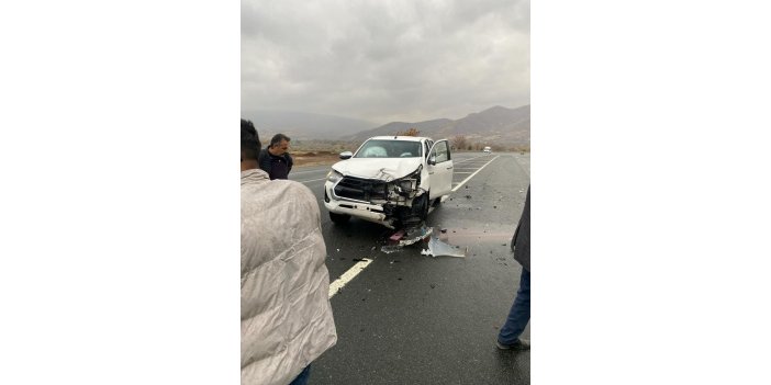 Elazığ’da trafik kazası: 1 kişi yaralandı