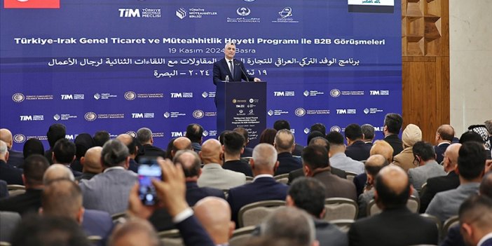 Bakan Bolat: "Irak'la ticaretimizi orta vadede 30 milyar dolara çıkarmak için fırsat ve potansiyel var"