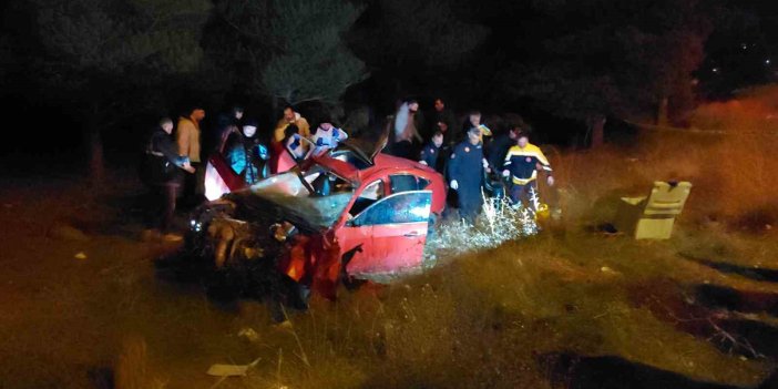 Erzurum’da feci trafik kazası: 1 ölü, 3 yaralı