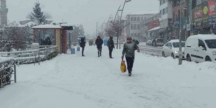 Kar Erzurum’u esir aldı