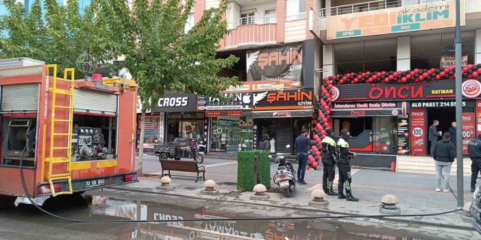 Batman’da döner salonunda yangın çıktı