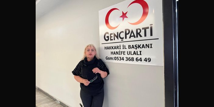 Genç Parti, Hakkari İl Başkanlığı’na Hanife Ulalı’yı atadı