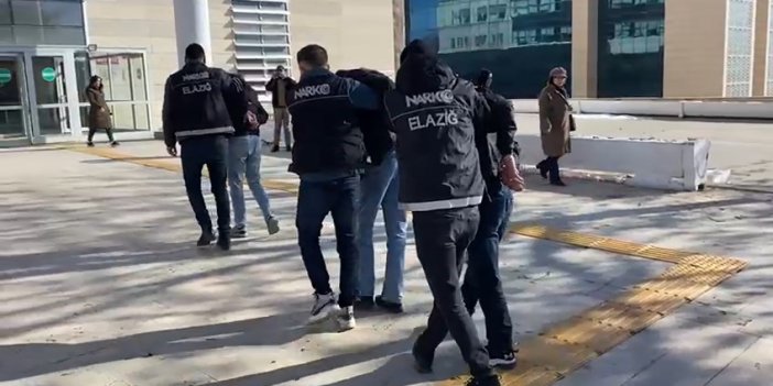 Elazığ’da uyuşturucu operasyonu: 3 kişi tutuklandı
